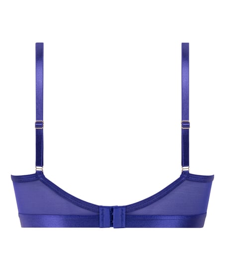 Vatterte push-up bøyle-bh Sable, Blå