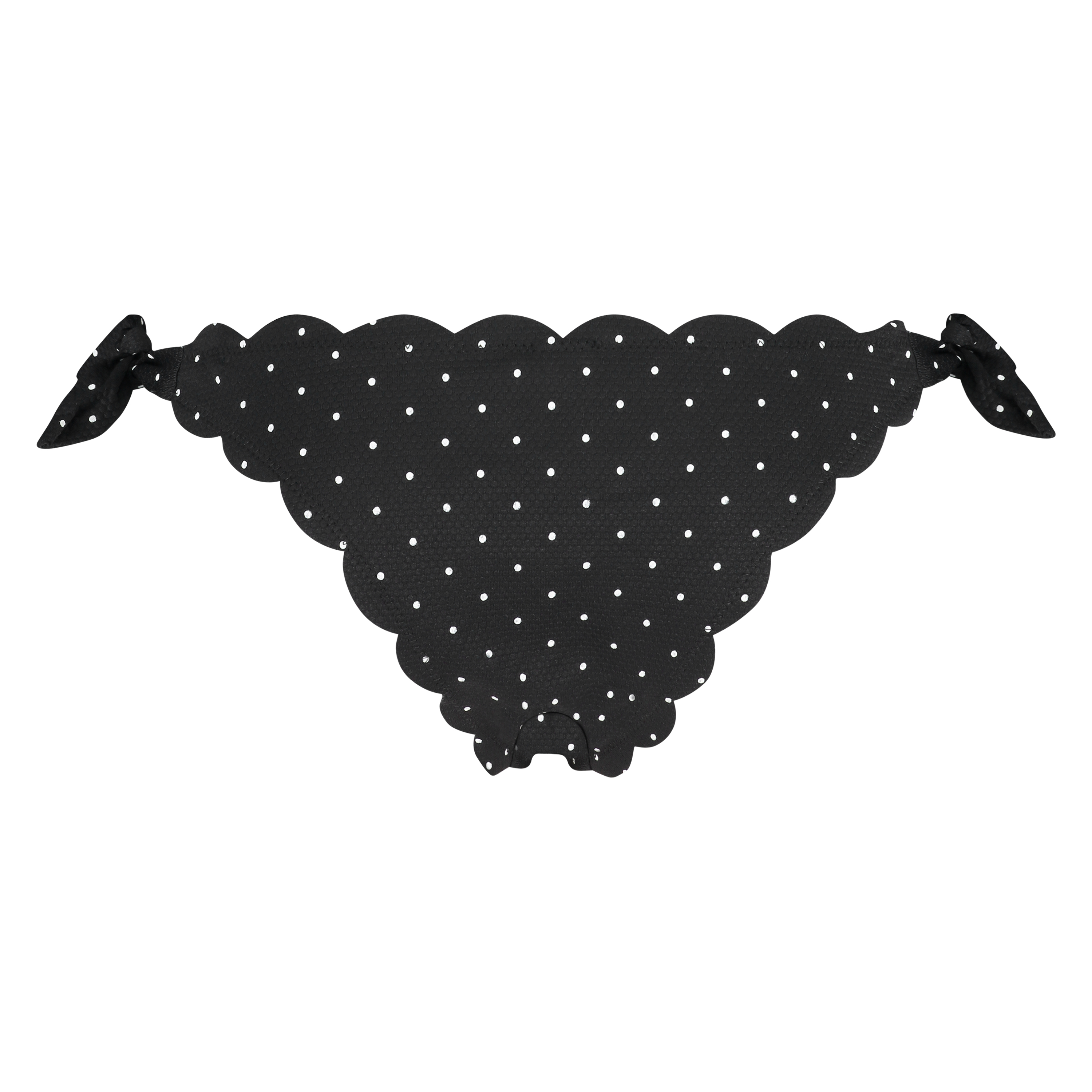 Scallop Goddess frekk bikinitruse, Svart, main