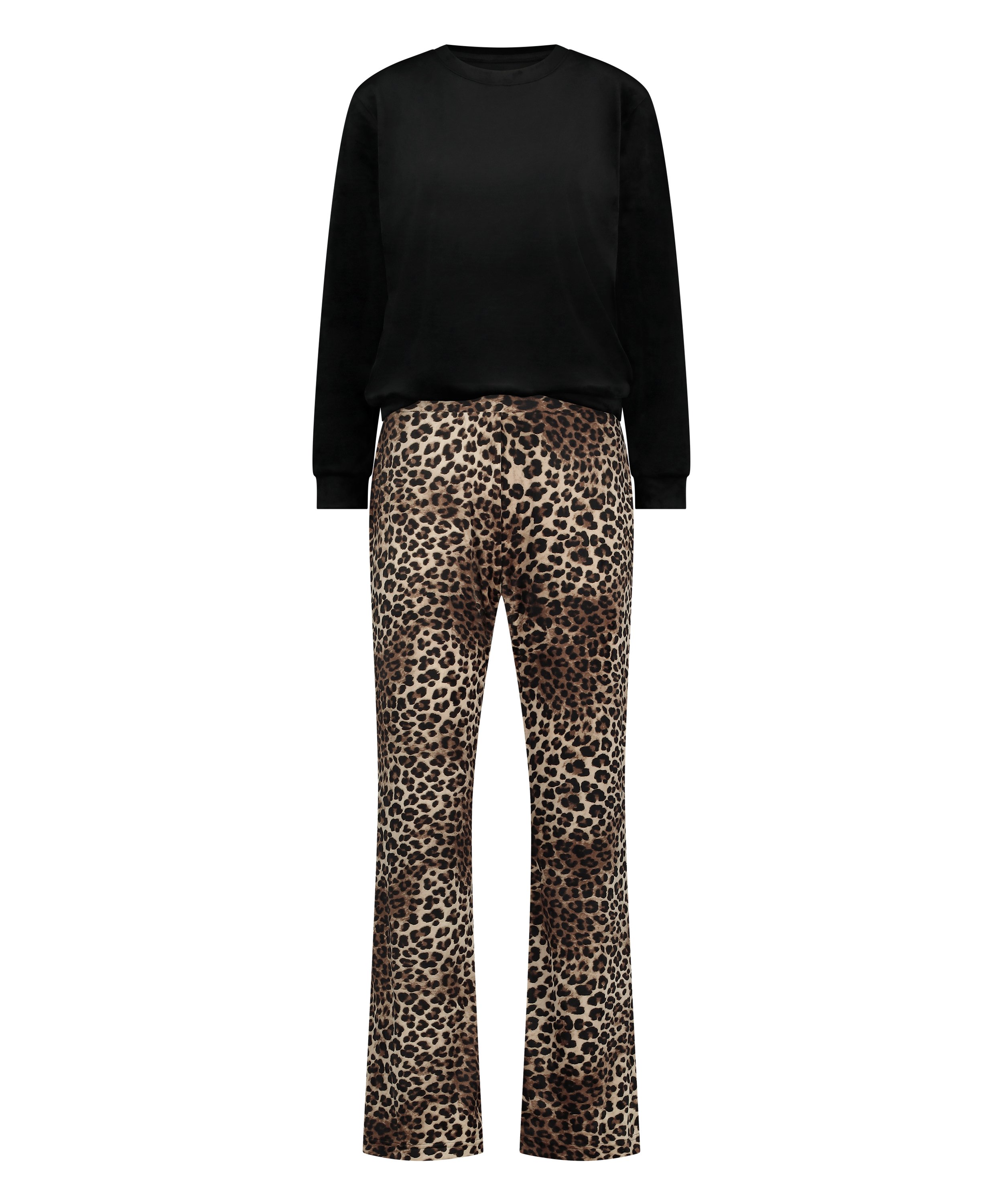 Pyjamaset with Bag, Beige, main