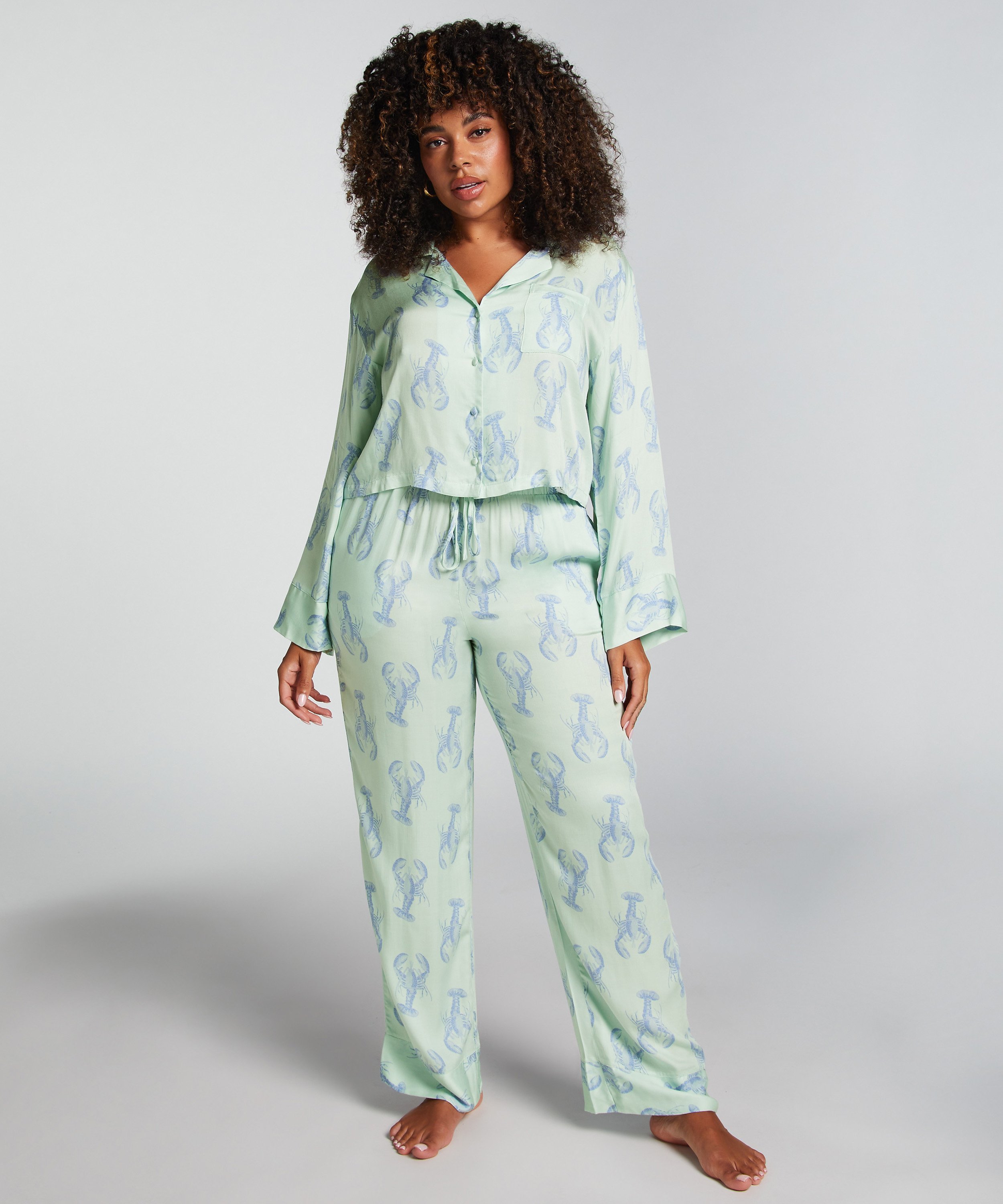 Satengbukser, Grønn, main