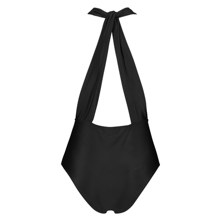Pagoda High Leg badedrakt, Svart