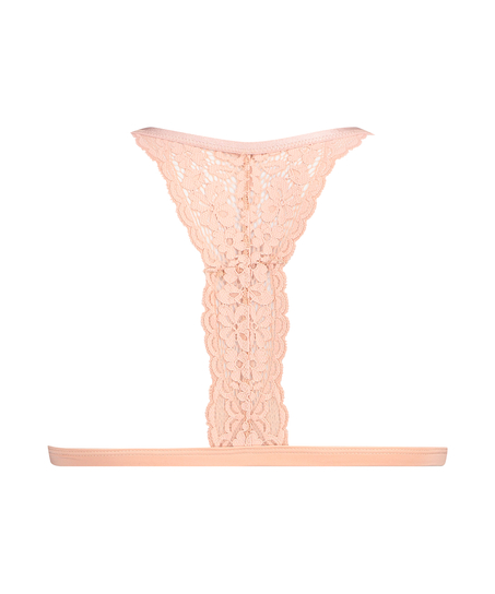 Rose polstret triangle-bralette, Rosa