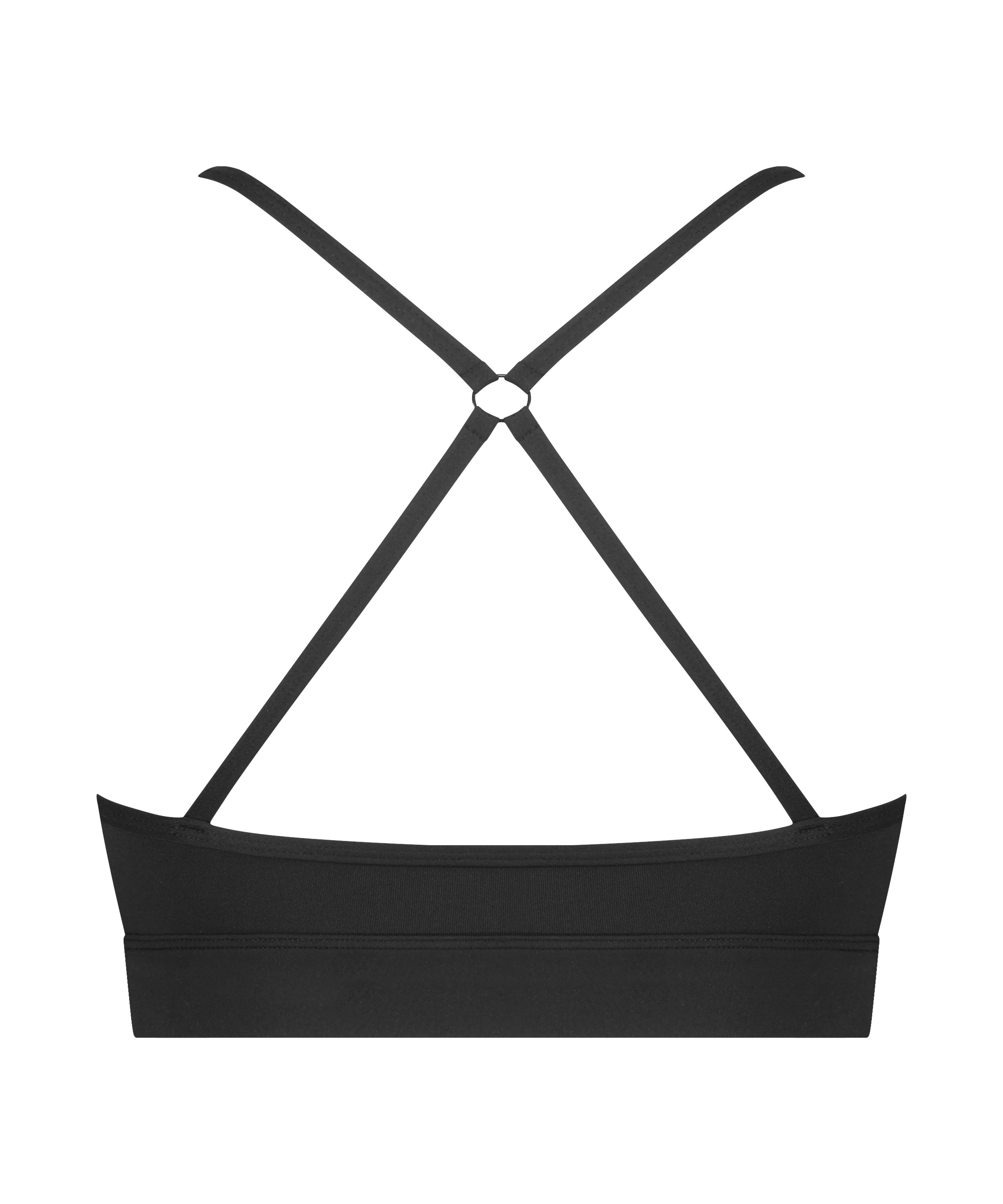 HKMX The Nadi sports-BH level 1, Svart, main