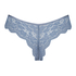 Slip brésilien jambe haute, Blå