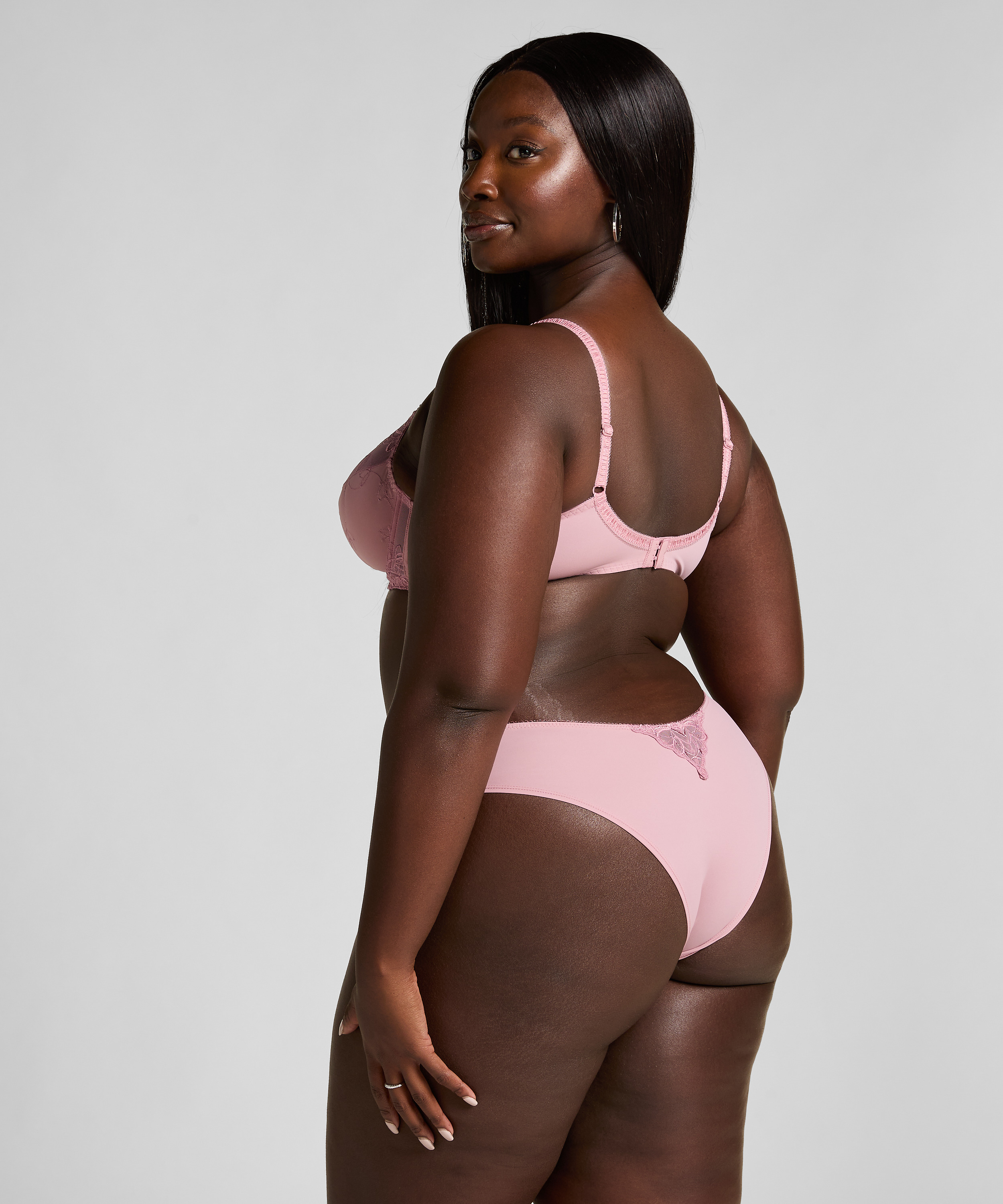 Uvattert bh med bøyle Diva, Rosa, main