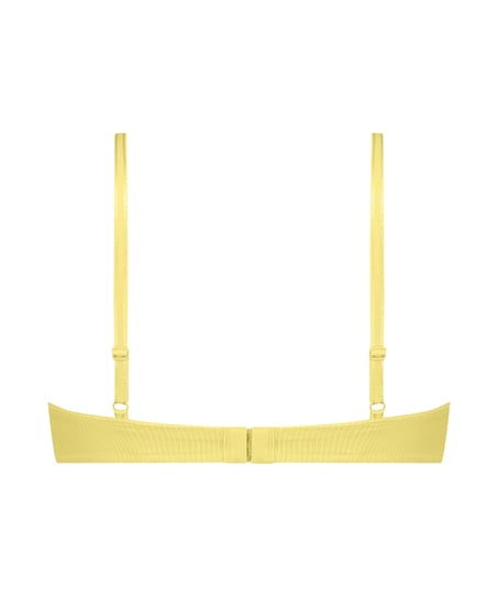Vattert bh med b&oslash;yle Lola, Gul