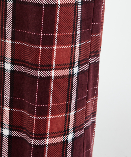 Petite Velours pysjamasbukse, R&oslash;d