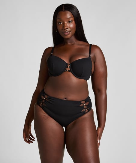 Bikinitopp Holbox, Svart