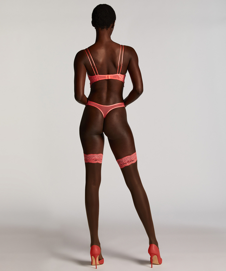 Stay-ups 15 Denier Blonde, Rosa