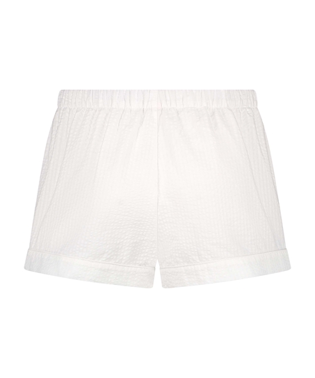 Cotton shorts, Hvit