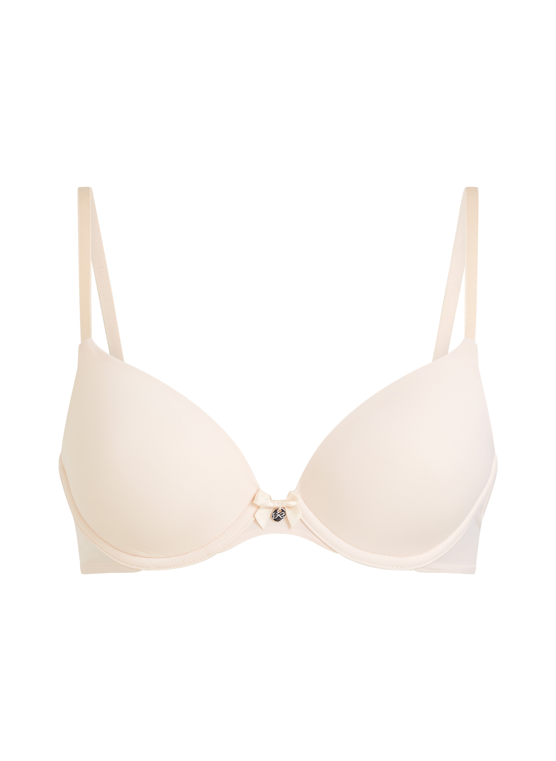 ﻿Vattert bh med bøyle Plunge, Beige, main
