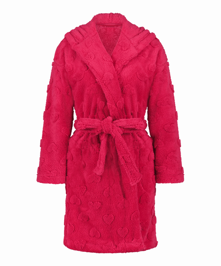 Badekåpe Fleece, Rosa