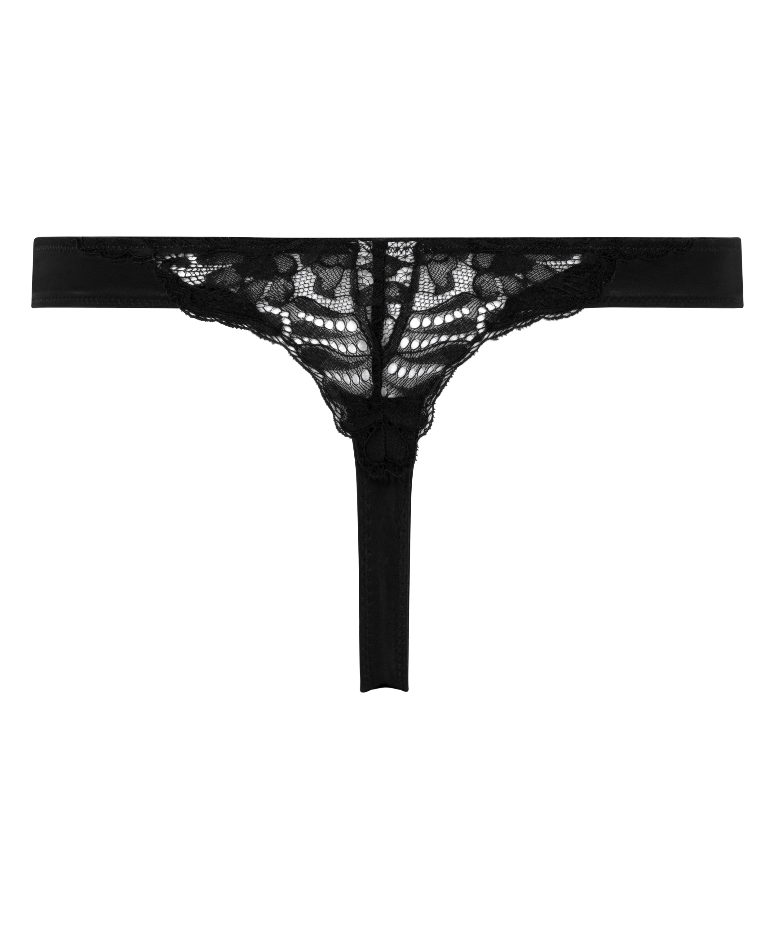 Poppy thong, Svart, main
