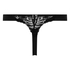Poppy thong, Svart