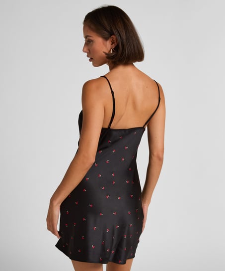 Slipdress Chelsey, Svart