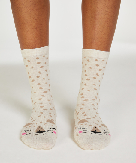 2 Pairs Of Socks, Hvit