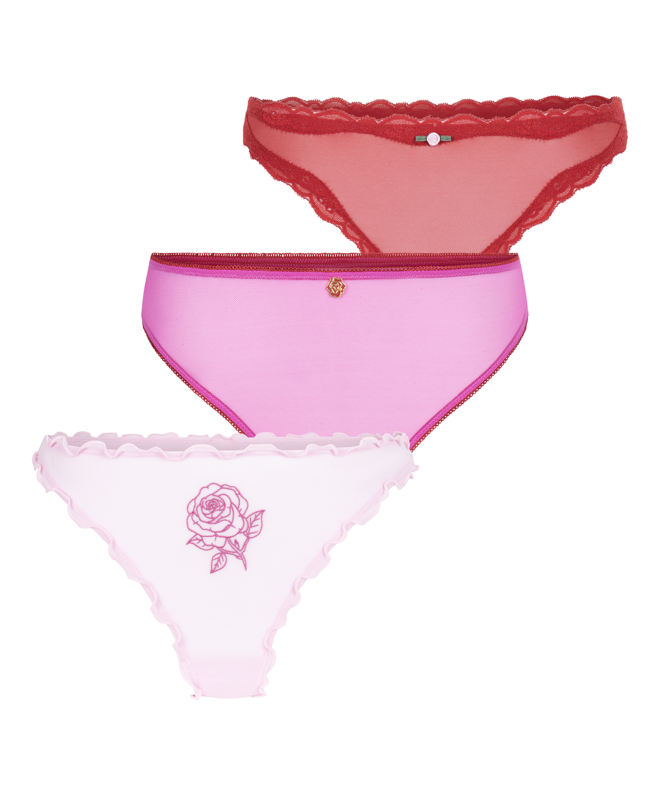 Valentine Thong Giftset, Rosa, main