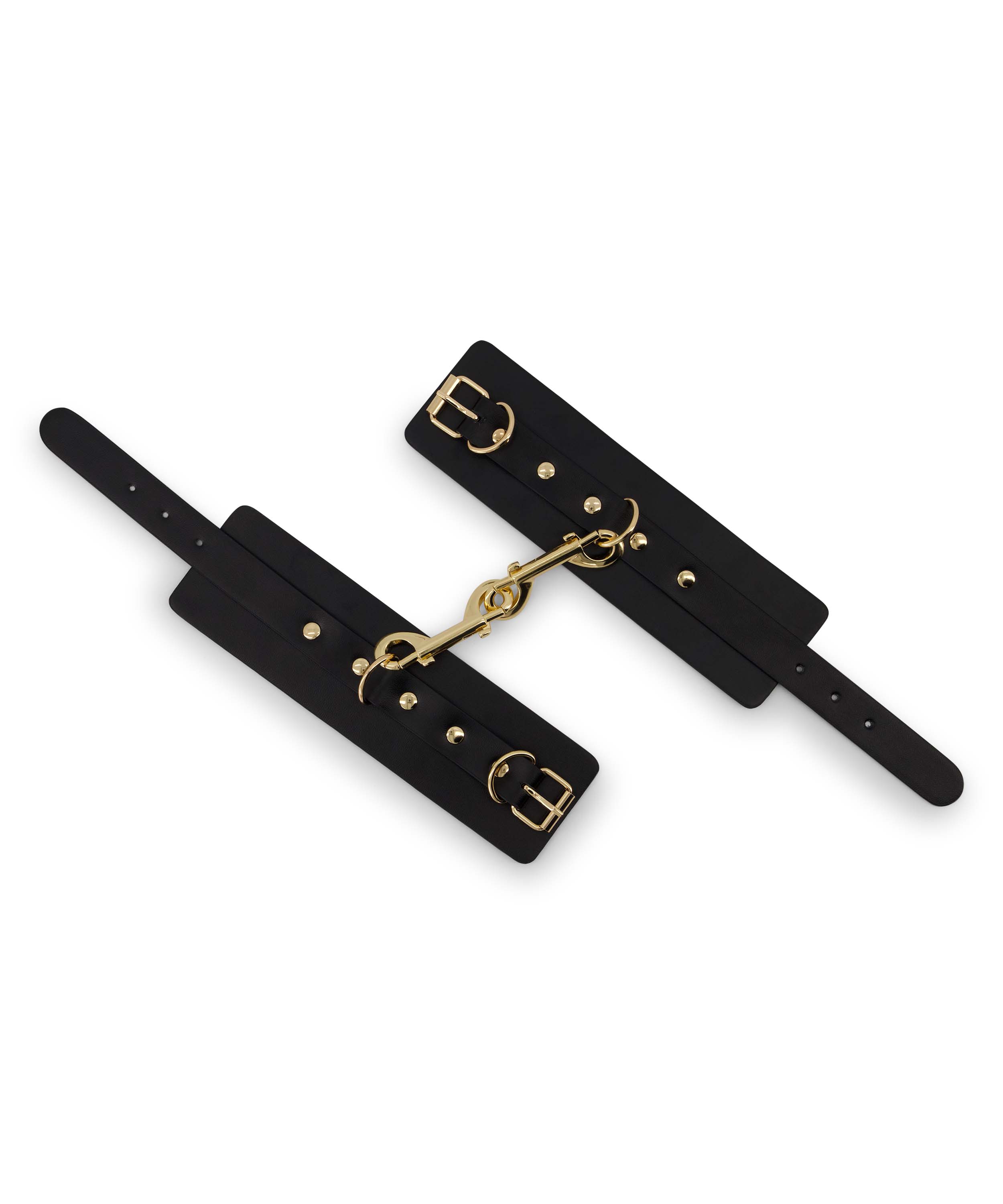 Håndleddsmansjetter av metall, Svart, main