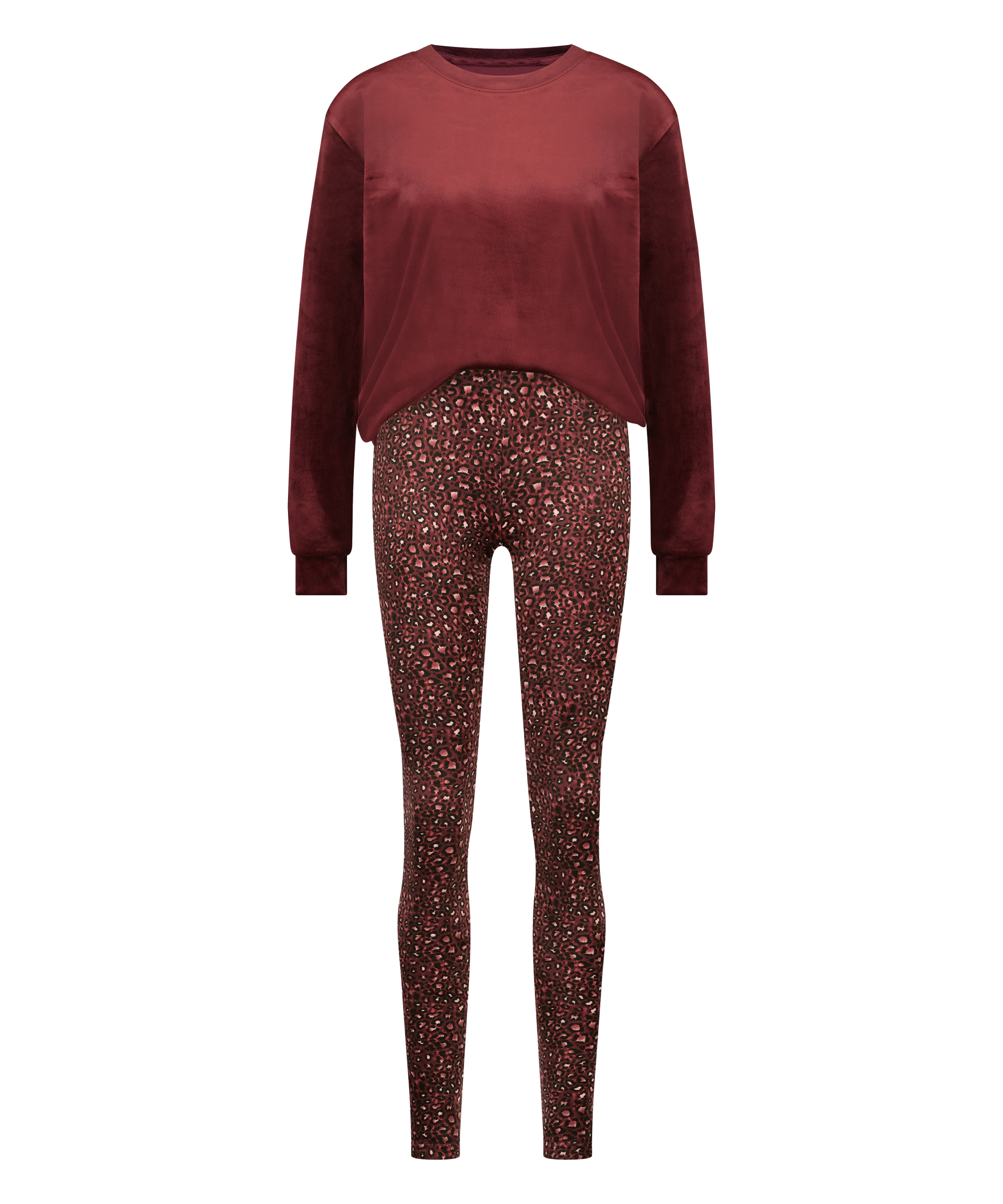 Pyjamaset with Bag, Lilla, main