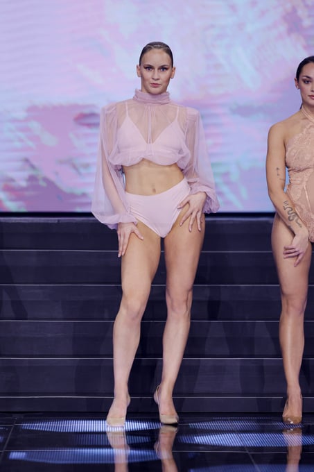 Triangle Bralette Smooth, Rosa