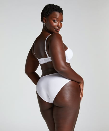 2 Angie-truser, Hvit