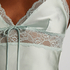 Cami-topp Satin Marcela, Grønn