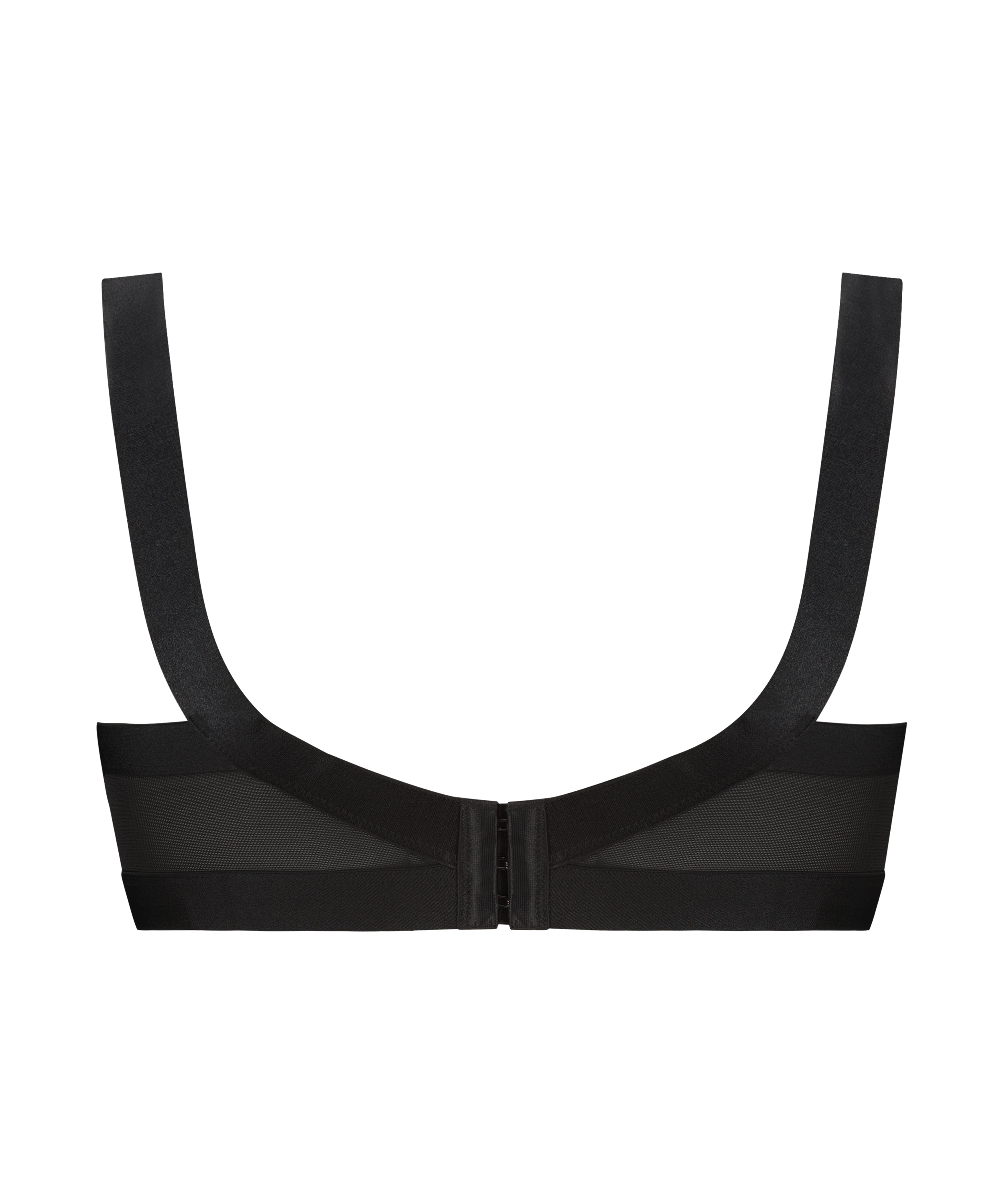 Uvattert bh med bøyle Donna Sparkle, Svart, main