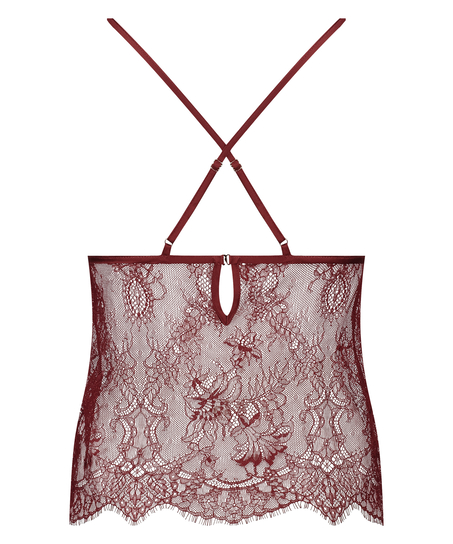 Cami Lace Delphine, Rød