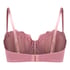 Laila longline polstret spile-BH, Rosa