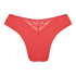 Brasiliansk truse med h&oslash;y skj&aelig;ring Nadine, R&oslash;d