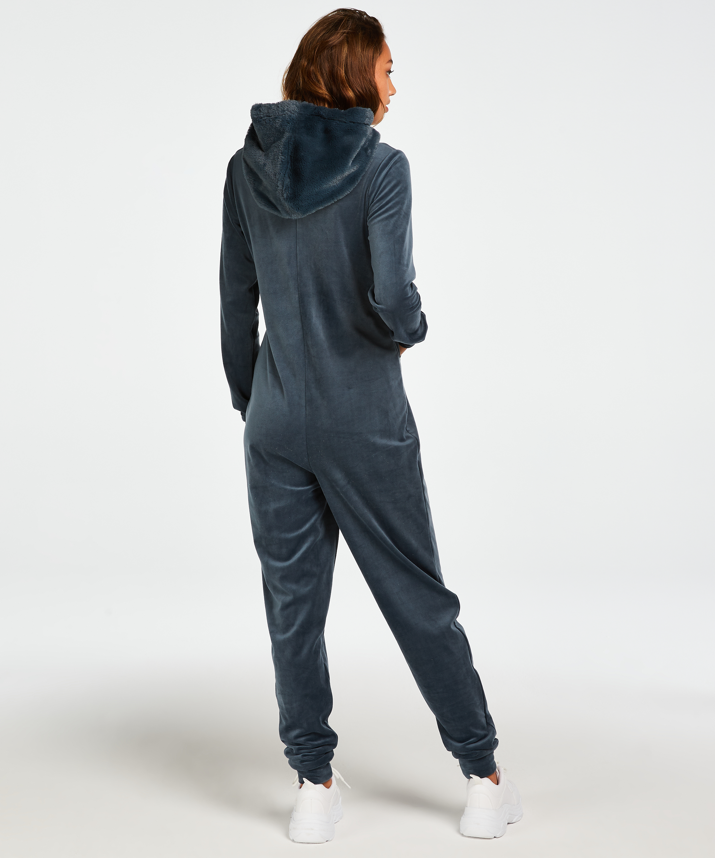 Velvet onesie, Blå, main