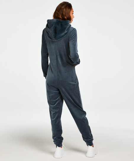 Velvet onesie, Blå