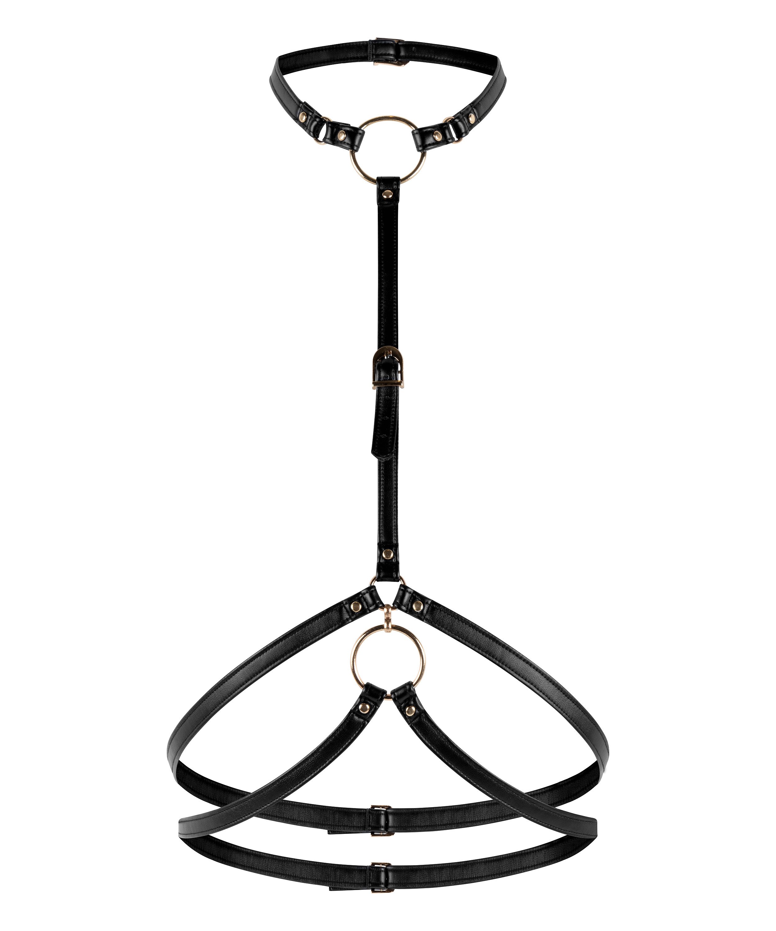 Harness-topp, Svart, main