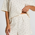 Pyjama Set Cotton Jersey Short, Hvit
