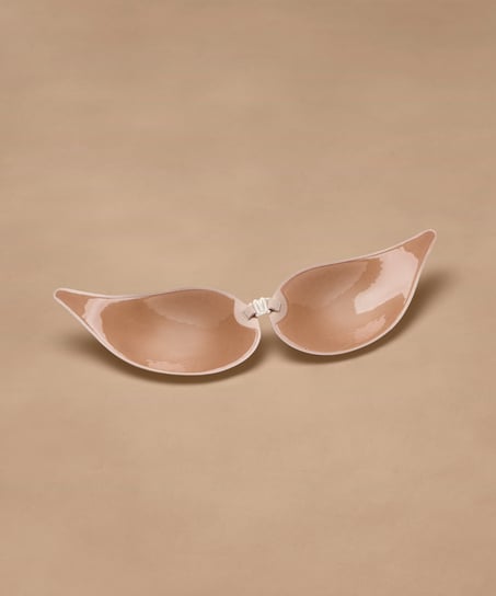 Selvklebende push-up bh, Beige
