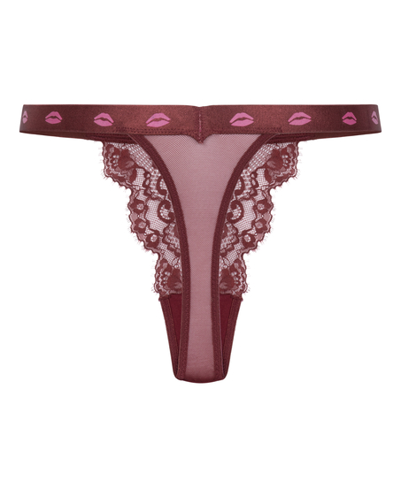 G-streng Kiss, R&oslash;d