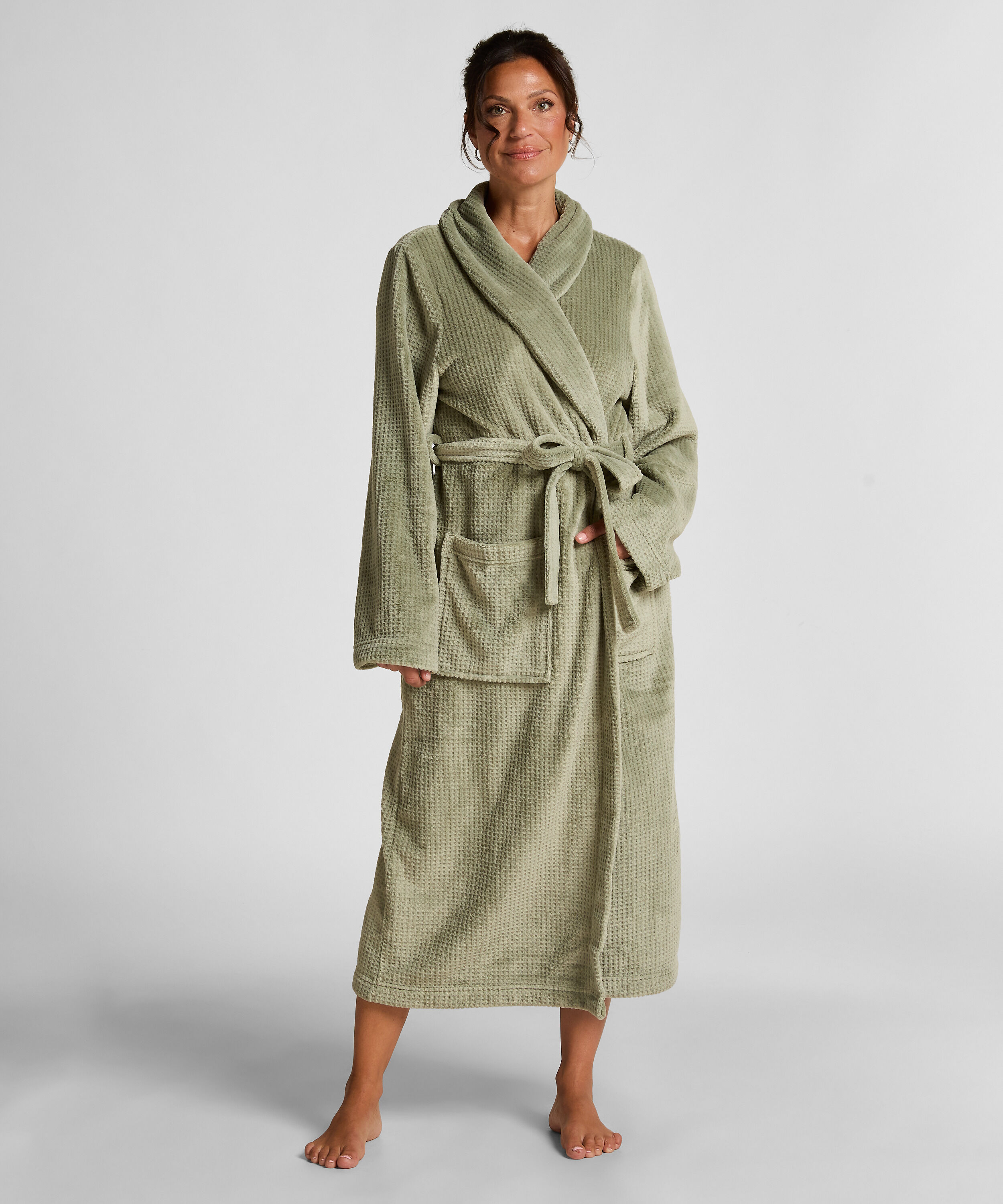 Badekåpe Fleece, Grønn