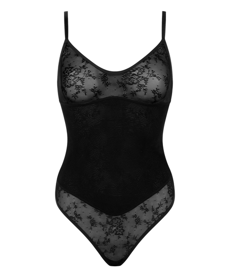 Lace Body, Svart