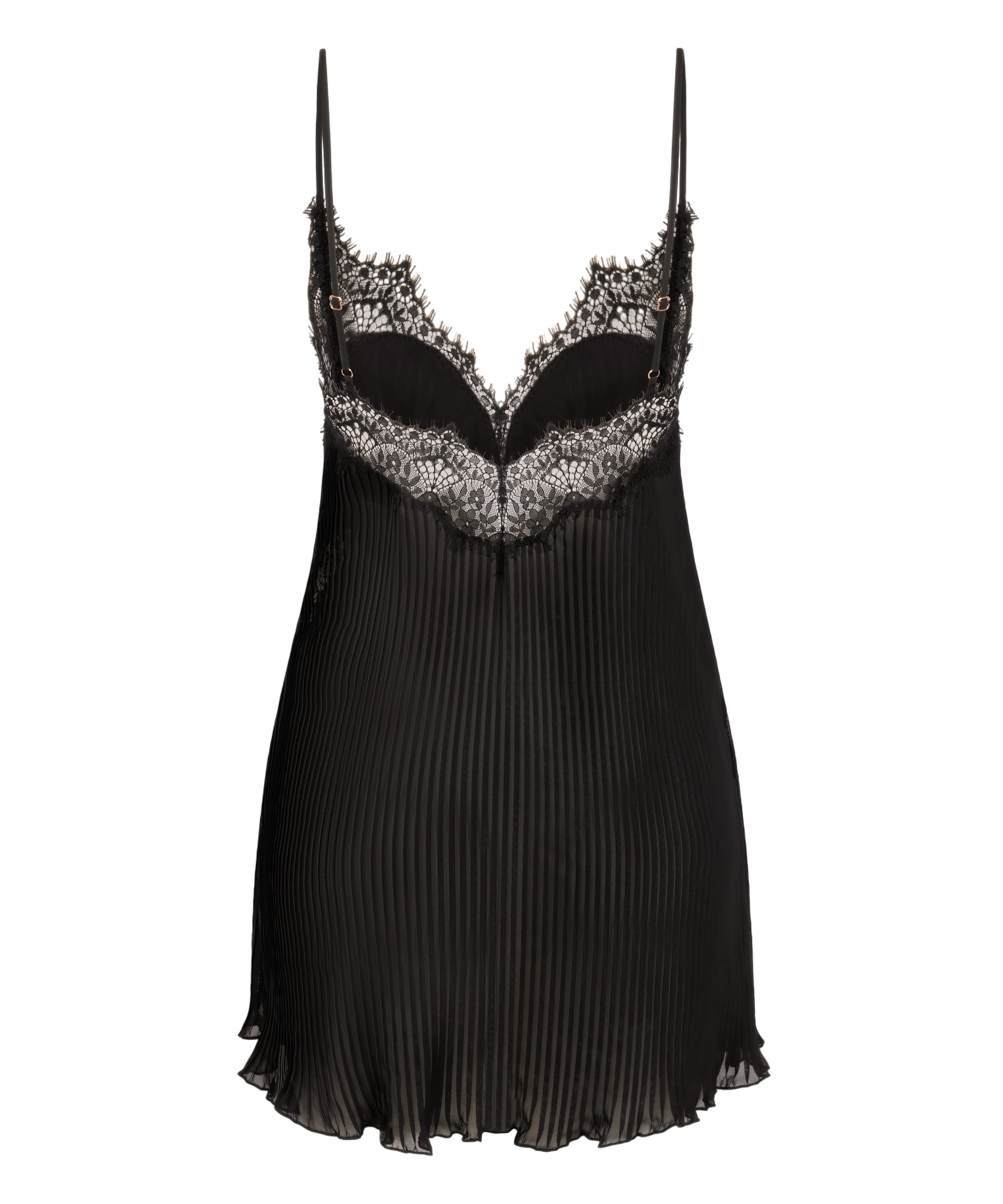 Slipkjole Zaphira, Svart, main