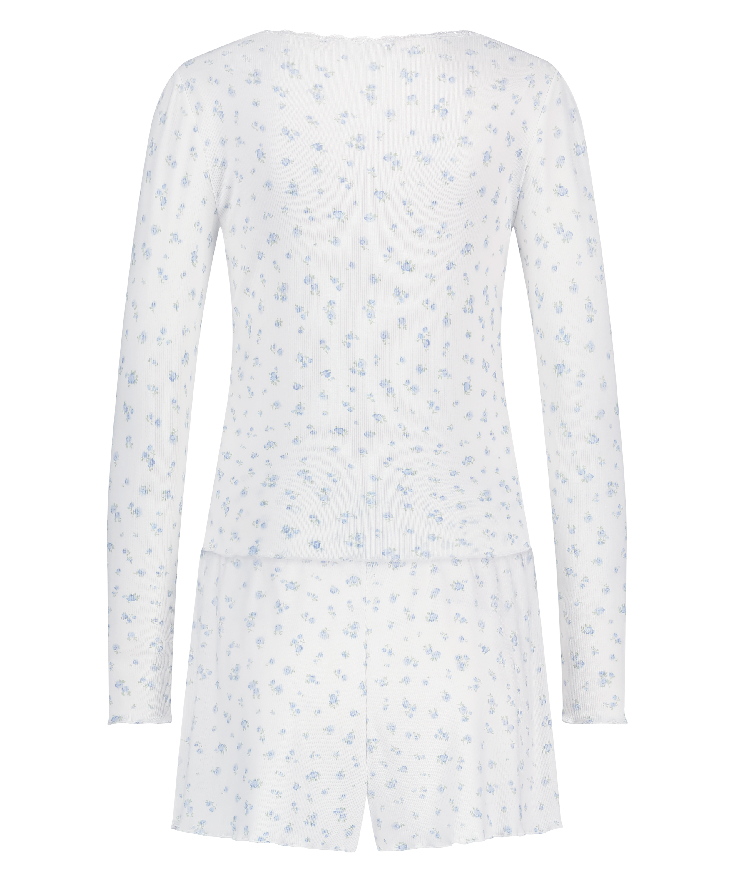 Pyjamassett – Ribbestrikket, Blå, main