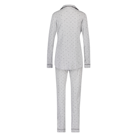 Sett av lang pyjamas, Gr&aring;