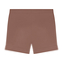 Essential shorts i jerseystoff, Brun