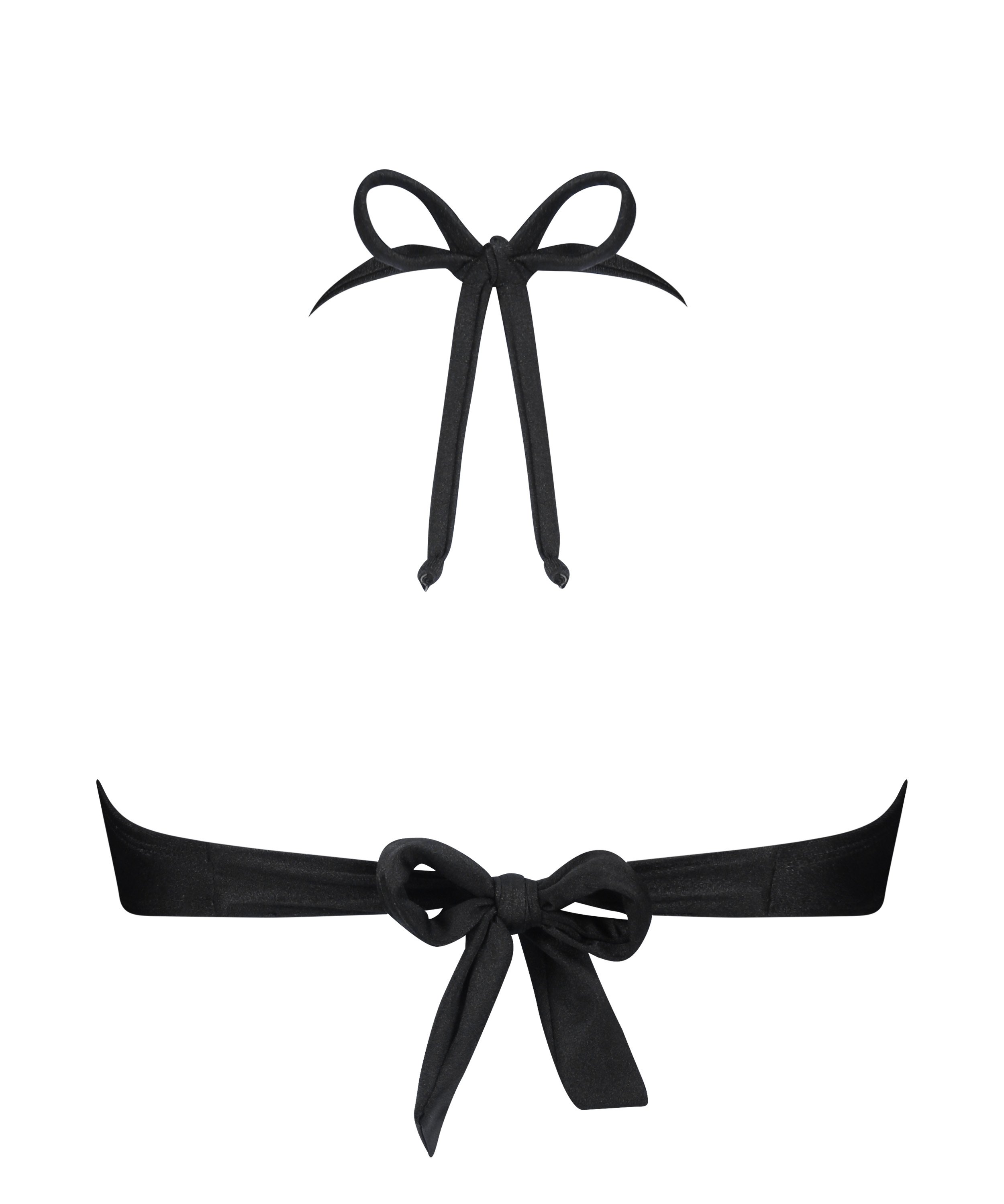 Bandeau bikinitopp Yucatan, Svart, main