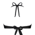 Bandeau bikinitopp Yucatan, Svart