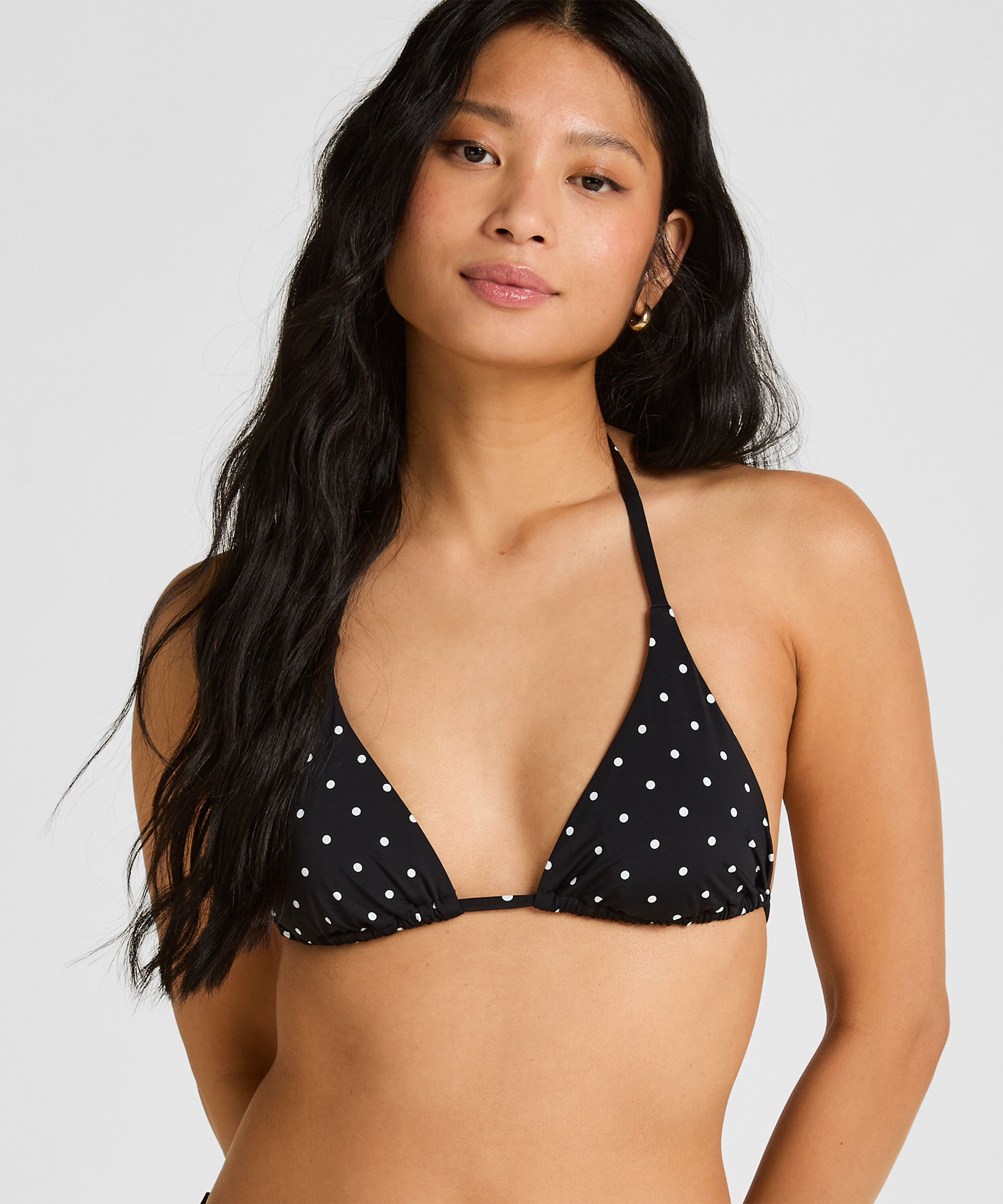 Triangle Bikini Top Luxe, Svart Triangle Bikini Top Luxe, Svart
