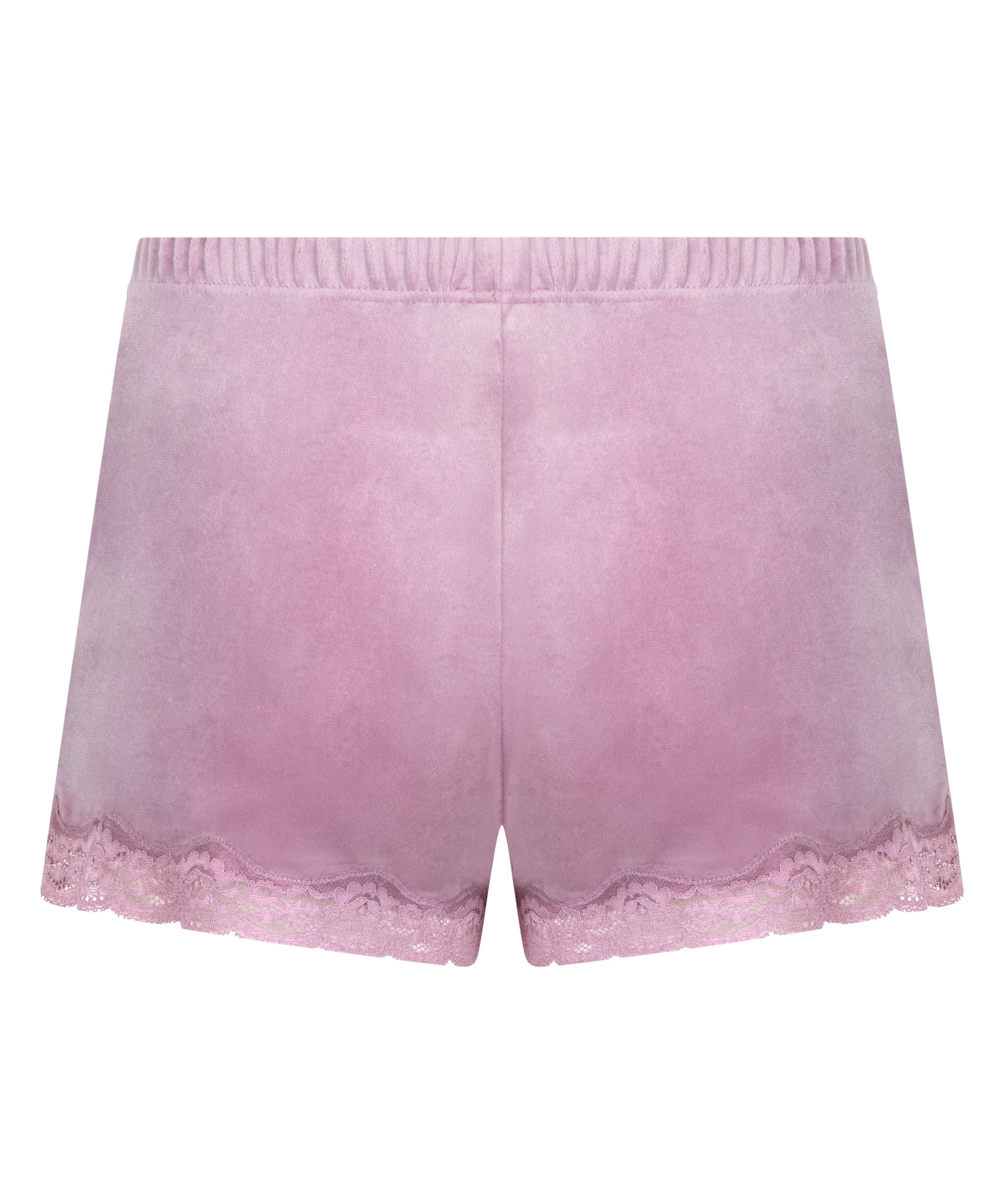 Velvet lace shorts, Lilla, main