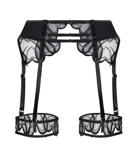 Olivia Suspenderbelt, Svart