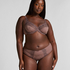 Uvattert bh med bøyle Diva, Brun