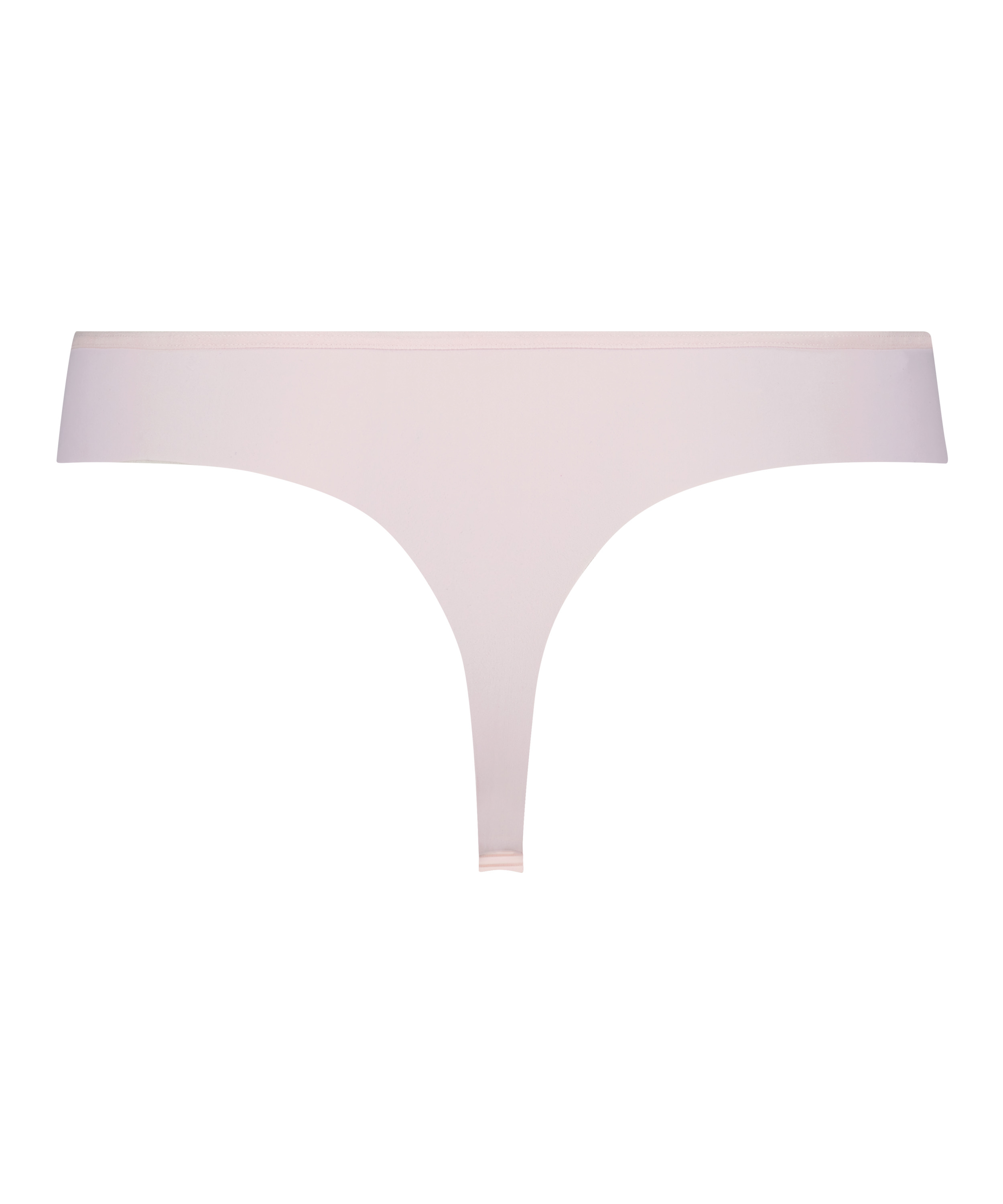 Usynlig thong i stripemesh, Rosa, main