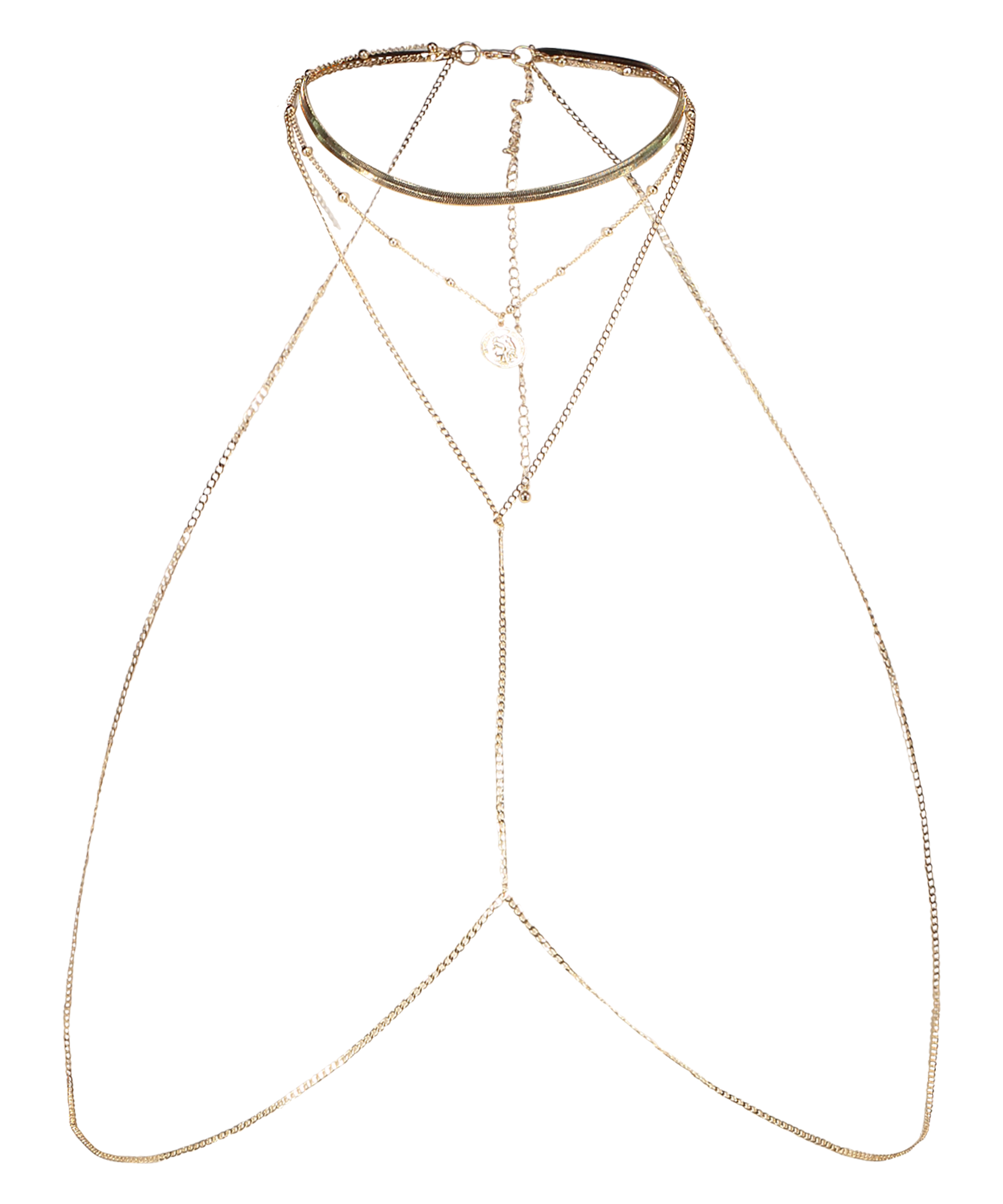 Kroppssmykke, Gul, main